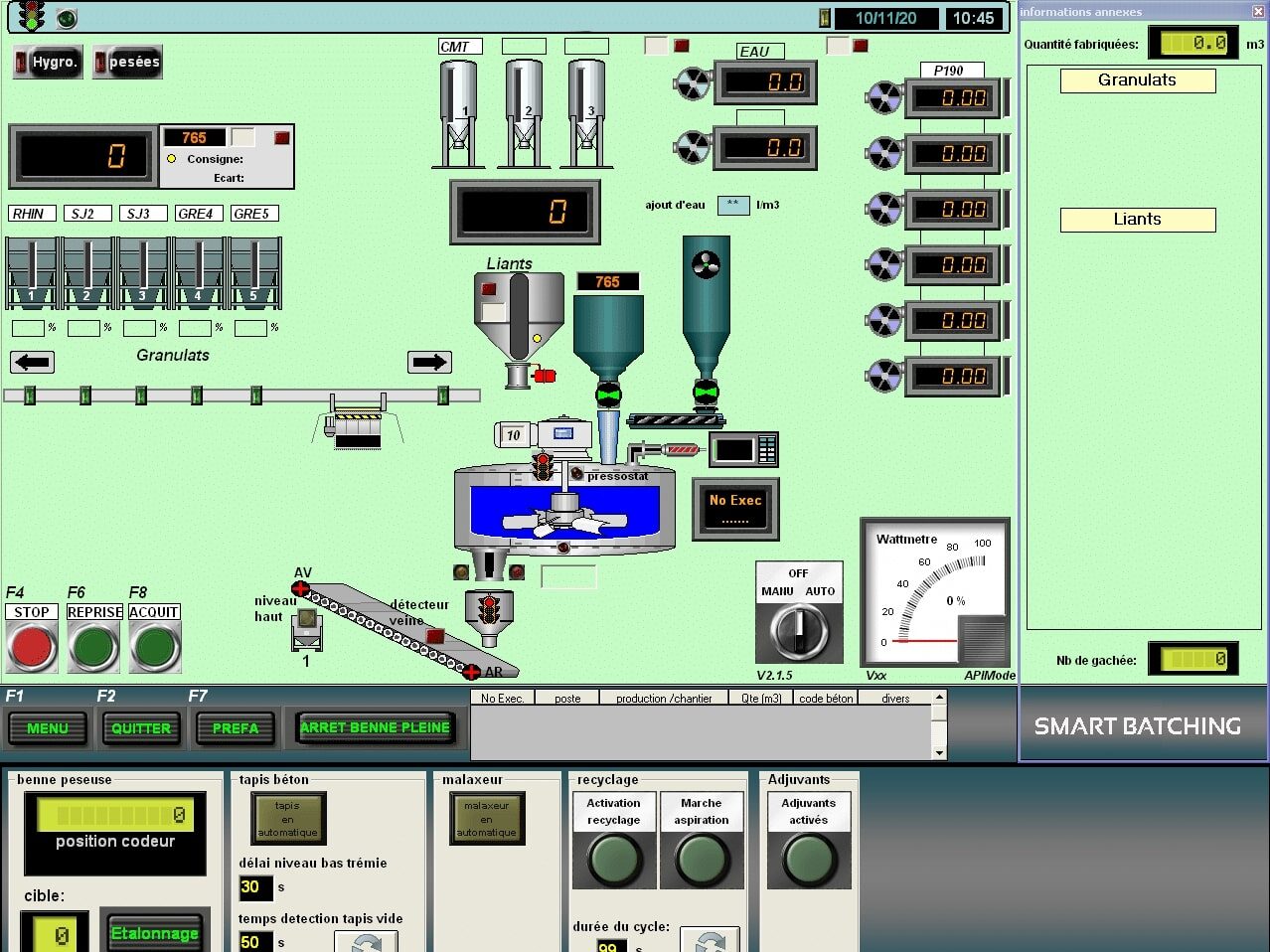 Gestion centrale préfa